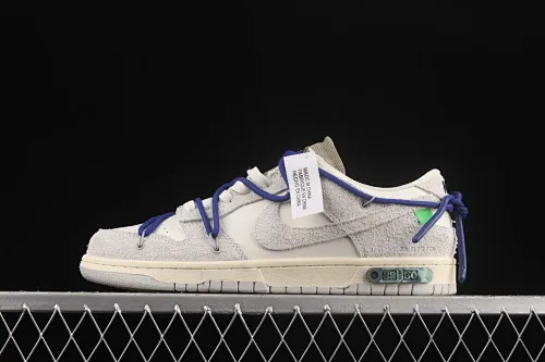 All categories Nk SB Dunk series Nk SB Dunk Low low-top sneakers cost-effective version OF x Nk Dunk Low OW SB smashing backboard fashion casual sneakers DJ0950-104
